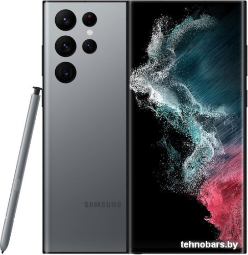 Смартфон Samsung Galaxy S22 Ultra 5G SM-S908B/DS 12GB/512GB (графитовый) фото 3