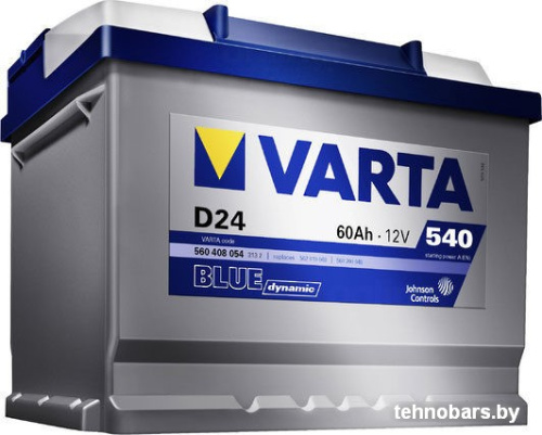 Автомобильный аккумулятор Varta Blue Dynamic D24 560 408 054 (60 А/ч) фото 3