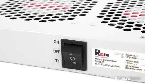 Блок вентиляторов для серверного шкафа ЦМО R-FAN-3T фото 6