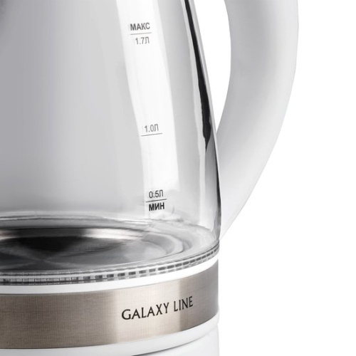 Электрический чайник Galaxy GL0560 (белый) фото 4