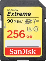 Карта памяти SanDisk Extreme V30 SDHC 256GB [SDSDXVF-256G-GNCIN]