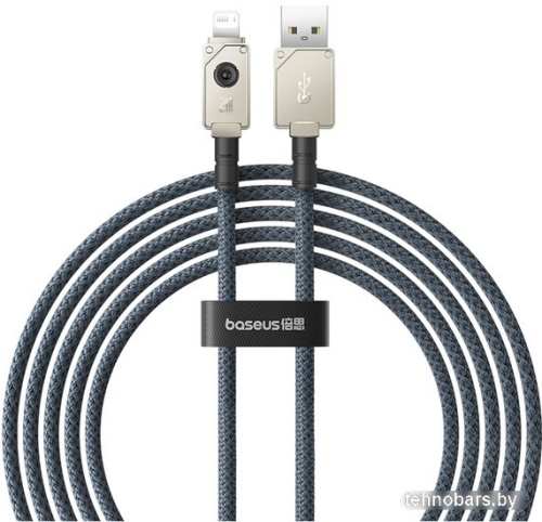 Кабель Baseus Unbreakable Series USB Type-A - Lightning (2 м, белый) фото 3