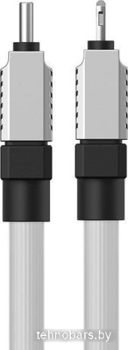 Кабель Baseus CoolPlay Series USB Type-C - Lightning (1 м, белый) фото 5
