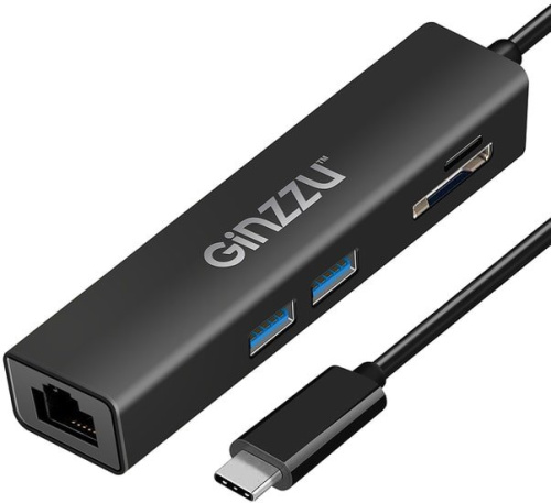 USB-хаб Ginzzu GR-568UB