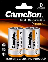Батарейки Camelion D 10000 mAh 2 шт.