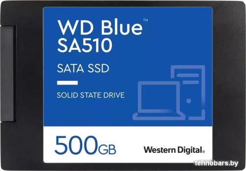 SSD WD Blue SA510 500GB WDS500G3B0A фото 3