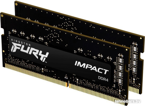 Оперативная память Kingston FURY Impact 2x32GB DDR4 SODIMM PC4-21300 KF426S16IBK2/64 фото 3