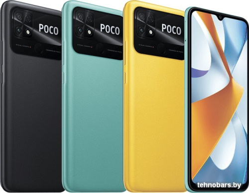 Смартфон POCO C40 4GB/64GB международная версия (желтый) фото 4