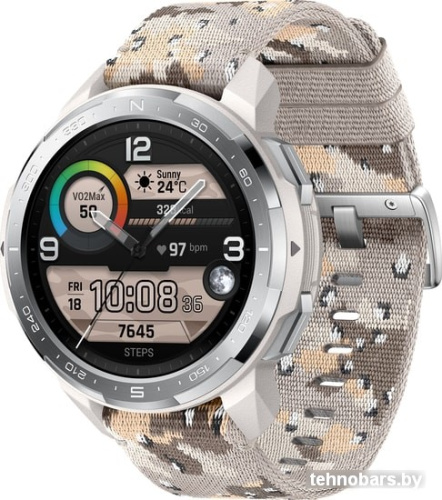 Умные часы HONOR Watch GS Pro (серый камуфляж, нейлон) фото 3