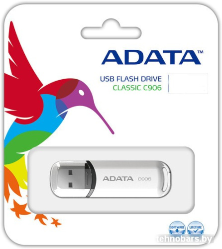 USB Flash A-Data C906 32 Гб White (AC906-32G-RWH) фото 5