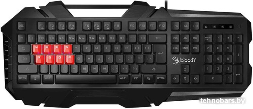 Клавиатура A4Tech Bloody B3590R (черный/серый) фото 3