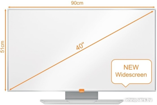 Магнитно-маркерная доска Nobo Widescreen 40 Enamel Whiteboard фото 4