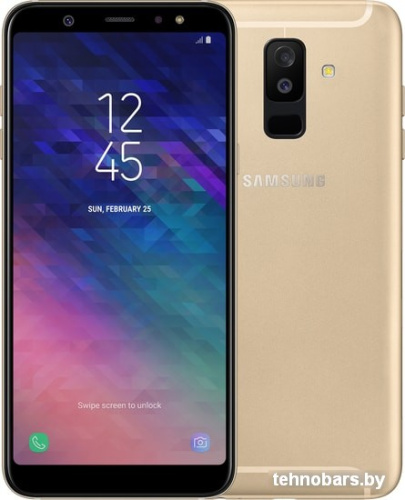 Смартфон Samsung Galaxy A6+ (2018) 3GB/32GB (золотистый) фото 3