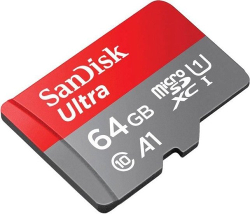 Карта памяти SanDisk Ultra SDSQUA4-064G-GN6MA microSDXC 64GB (с адаптером) фото 6