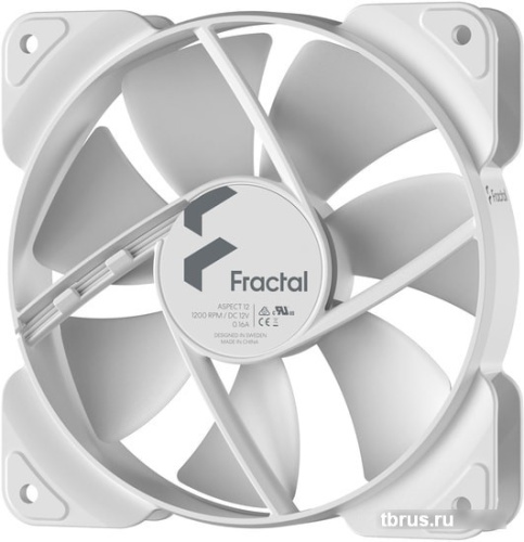 Вентилятор для корпуса Fractal Design Aspect 12 (белый) FD-F-AS1-1202 фото 4