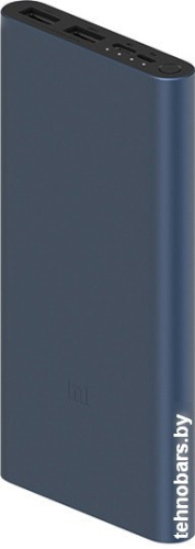 Портативное зарядное устройство Xiaomi Mi Power Bank 3 PLM13ZM 10000mAh (темно-синий) фото 4
