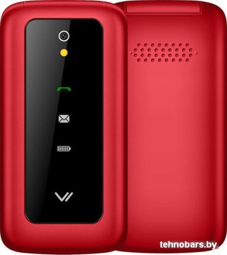 Мобильный телефон Vertex S110 (красный) фото 3