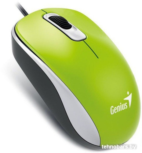 Мышь Genius DX-110 (зеленый) фото 4