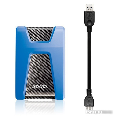 Внешний жесткий диск A-Data DashDrive Durable HD650 2TB (синий) фото 7