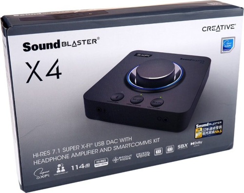 Внешняя звуковая карта Creative Sound Blaster X4 фото 7