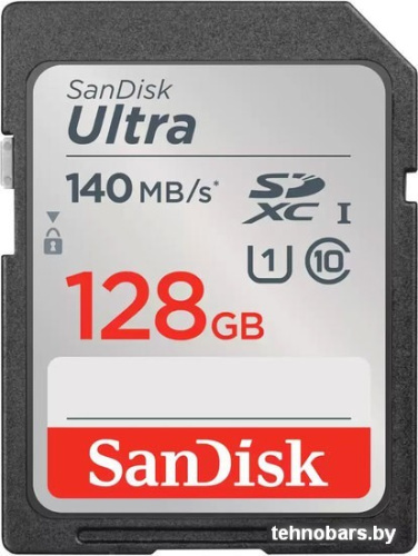 Карта памяти SanDisk Ultra SDXC SDSDUNB-128G-GN6IN 128GB фото 3