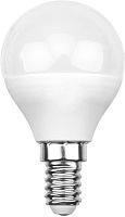 Светодиодная лампа Rexant G45 E14 9.5 Вт 2700 К 604-037