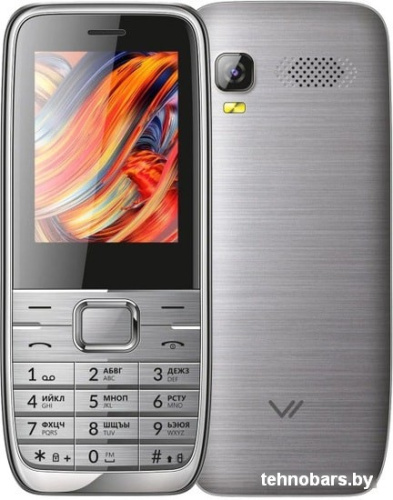 Мобильный телефон Vertex D533 (серебристый) фото 3