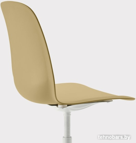 Офисный стул Ikea Лейф-арне 493.049.67 (оливково-зеленый/бальсбергет белый) фото 5