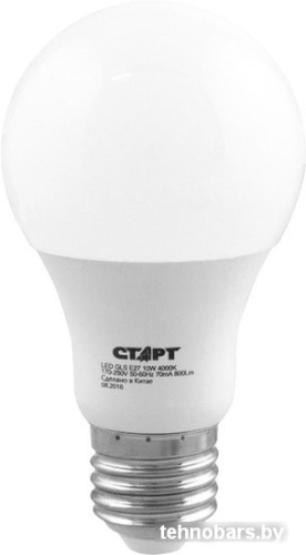 Светодиодная лампа Старт LED GLS E27 10 Вт 4000 К фото 3