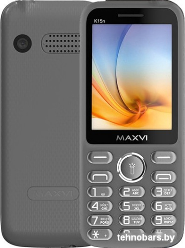 Мобильный телефон Maxvi K15n (серый) фото 3