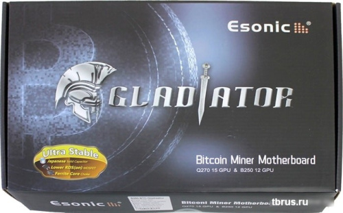 Материнская плата Esonic B250-BTC-Gladiator фото 6