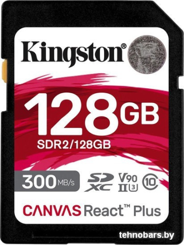 Карта памяти Kingston Canvas React Plus SDXC 128GB фото 3