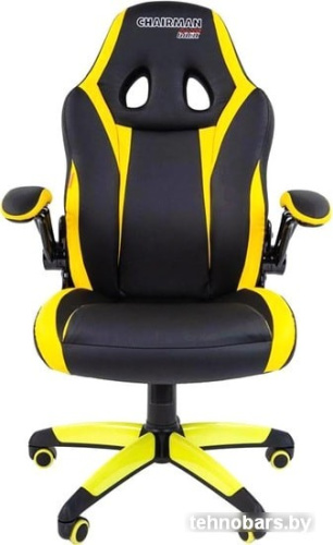 Кресло CHAIRMAN Game 15 (черный/желтый) фото 4
