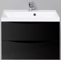 BelBagno Тумба под умывальник Marino-700-2C-SO-NL-P (nero laccato lucido)