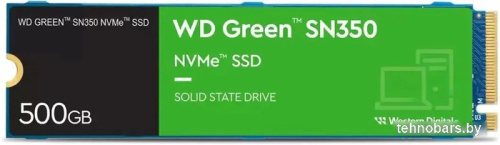SSD WD Green SN350 500GB WDS500G2G0C фото 3