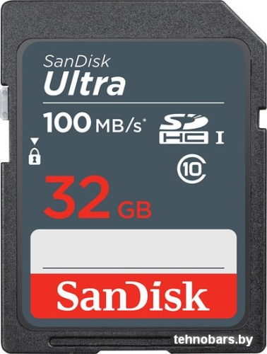 Карта памяти SanDisk Ultra SDHC SDSDUNR-032G-GN3IN 32GB фото 3