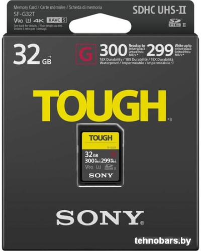 Карта памяти Sony SDHC SF-G32T 32GB фото 4