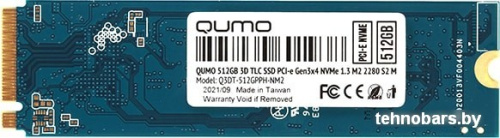 SSD QUMO Novation 3D TLC 512GB Q3DT-512GPPH-NM2 фото 3
