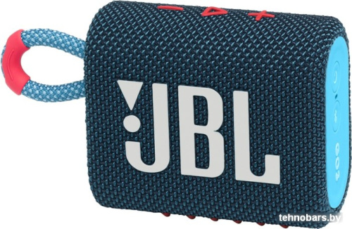 Беспроводная колонка JBL Go 3 (темно-синий) фото 3