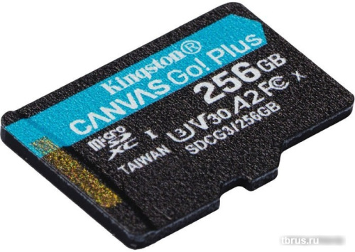 Карта памяти Kingston Canvas Go! Plus microSDXC 256GB (с адаптером) фото 5