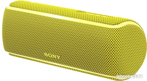 Беспроводная колонка Sony SRS-XB21 (желтый) фото 4