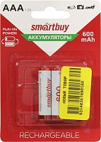 Аккумуляторы SmartBuy AAA 600mAh 2 шт. SBBR-3A02BL600