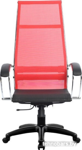 Кресло Metta SK-1-BK Комплект 7, Pl тр/сечен (пластиковые ролики, красный) фото 4