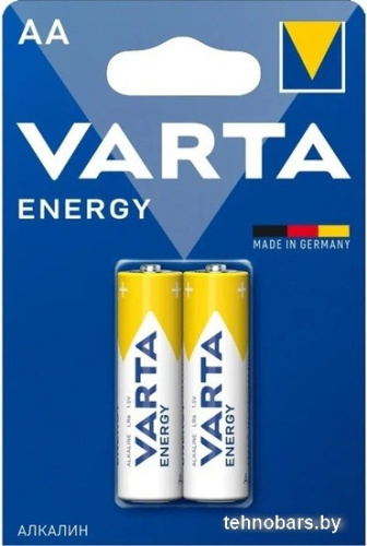 Батарейка Varta Energy LR6 AA Alkaline 4106101412 2 шт фото 3