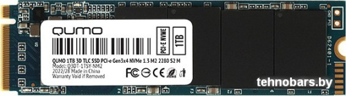 SSD QUMO Novation M2 NVMe 1TB Q3DT-1TSY-NM2 фото 3