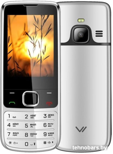 Мобильный телефон Vertex D545 (серебристый) фото 3
