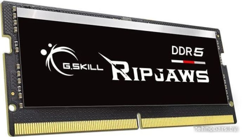 Оперативная память G.Skill Ripjaws 16ГБ DDR5 SODIMM 4800МГц F5-4800S4039A16GX1-RS фото 4