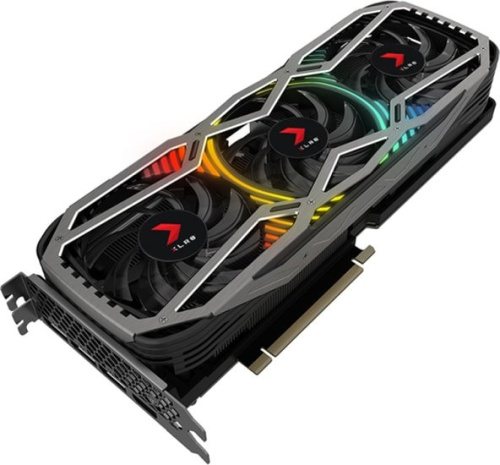 Видеокарта PNY GeForce RTX 3080 10GB XLR8 Revel Epic-X RGB Triple Fan LHR фото 4