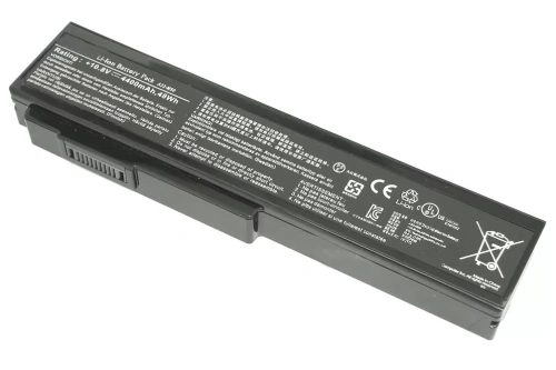Аккумулятор для ноутбука Asus X55, M50, G50, N61, M60, N53, M51, G60, G51 4400-5200 мАч, 10.8-11.34В (оригинал)