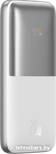 Внешний аккумулятор Baseus Bipow Pro Digital Display Fast Charge 20W 10000mAh (белый) фото 5
